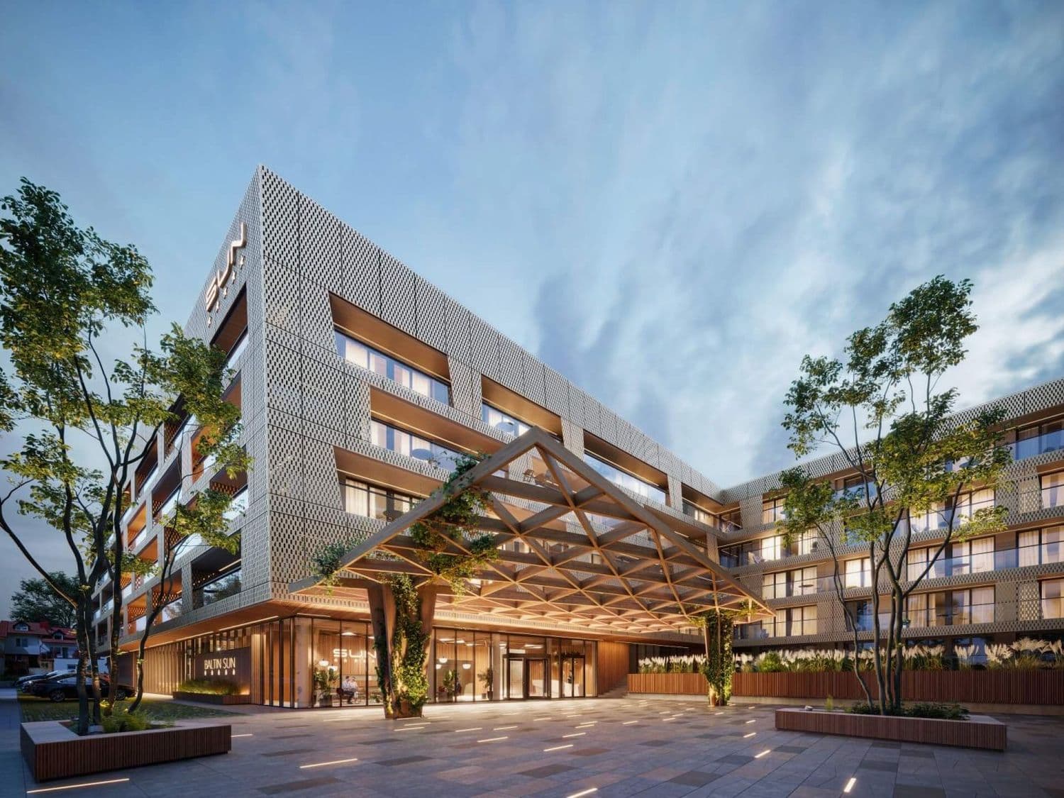 Instalacja w hotelu Baltin Sun